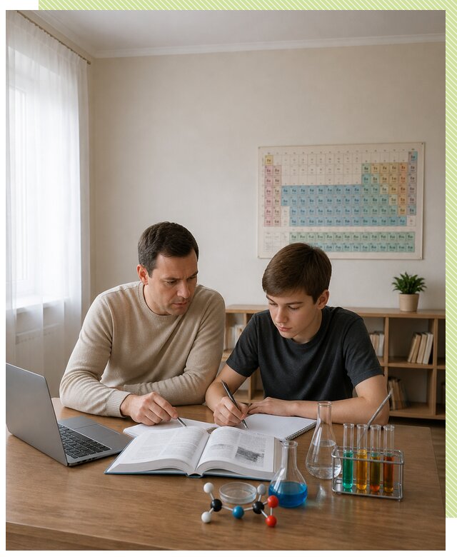 Репетитор по химии 8 класс в Коврове по цене от 1228 р. | Репетитор-Квр